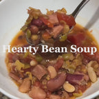 Hearty Dried Beans Soup Mix, Easy Homemade Dinner, Healthy Crockpot Vegan Meal, Quick Prep for Busy Moms, Great Gift, One Pot Meal