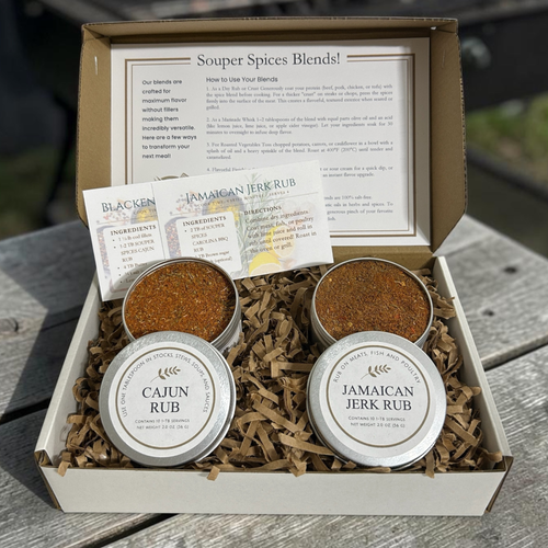 Custom Grilling Gift Box – Build Your Own BBQ Spice Set – Personalized Present For Dad