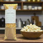 Popcorn & Seasoning Gift, 35+ Flavor Varieties, Unique Christmas Holiday Present, Movie Night Foodie Gift, Stocking Stuffer for Families